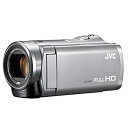 【中古】ビクター 光学40倍ズーム搭載ビデオカメラ メモリームービー Everio シルバー (THKA) シルバー GZ-E750-S(2)