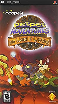 【中古】(非常に良い)【輸入版:北米】Neopets: Petpet Adventures - The Wand of Wishing - PSP 【中古】(非常に良い)【輸入版:北米】Neopets: Petpet Adventures - The Wand of Wishing - PSP