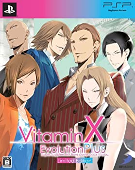 【中古】(未使用・未開封品)VitaminX Evolution Plus Limited Edition (限定版) - PSP【メーカー名】D3PUBLISHER【メーカー型番】【ブランド名】D3 PUBLISHER【商品説明】VitaminX Evolution Plus Limited Edition (限定版) - PSP当店では初期不良に限り、商品到着から7日間は返品を 受付けております。お問い合わせ・メールにて不具合詳細をご連絡ください。【重要】商品によって返品先倉庫が異なります。返送先ご連絡まで必ずお待ちください。連絡を待たず会社住所等へ送られた場合は返送費用ご負担となります。予めご了承ください。他モールとの併売品の為、完売の際はキャンセルご連絡させて頂きます。中古品の商品タイトルに「限定」「初回」「保証」「DLコード」などの表記がありましても、特典・付属品・帯・保証等は付いておりません。電子辞書、コンパクトオーディオプレーヤー等のイヤホンは写真にありましても衛生上、基本お付けしておりません。※未使用品は除く品名に【import】【輸入】【北米】【海外】等の国内商品でないと把握できる表記商品について国内のDVDプレイヤー、ゲーム機で稼働しない場合がございます。予めご了承の上、購入ください。掲載と付属品が異なる場合は確認のご連絡をさせて頂きます。ご注文からお届けまで1、ご注文⇒ご注文は24時間受け付けております。2、注文確認⇒ご注文後、当店から注文確認メールを送信します。3、お届けまで3〜10営業日程度とお考えください。4、入金確認⇒前払い決済をご選択の場合、ご入金確認後、配送手配を致します。5、出荷⇒配送準備が整い次第、出荷致します。配送業者、追跡番号等の詳細をメール送信致します。6、到着⇒出荷後、1〜3日後に商品が到着します。　※離島、北海道、九州、沖縄は遅れる場合がございます。予めご了承下さい。お電話でのお問合せは少人数で運営の為受け付けておりませんので、お問い合わせ・メールにてお願い致します。営業時間　月〜金　11:00〜17:00★お客様都合によるご注文後のキャンセル・返品はお受けしておりませんのでご了承ください。ご来店ありがとうございます。当店では良品中古を多数揃えております。お電話でのお問合せは少人数で運営の為受け付けておりませんので、お問い合わせ・メールにてお願い致します。