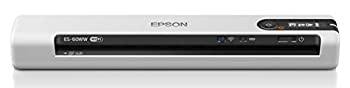【中古】(未使用・未開封品)エプソン スキャナー ES-60WW (モバイル/A4/USB対応/Wi-Fi対応/ホワイト)