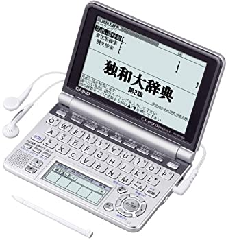 【中古】CASIO Ex-word 電子辞書 XD-GP7150 ドイツ語大画面液晶モデル メインパネル+手書きパネル搭載 ..