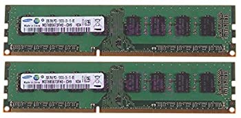 【中古】サムスン新! 4GB 2x2GB PC3-10600 1333MHZ DDR3 240ピン デスクトップメモリ