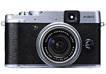 【中古】FUJIFILM デジタルカメラ X20S 光学4倍 シルバー F FX-X20S