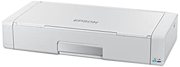 【中古】(非常に良い)EPSON A4モバイルインクジェットプリンター PX-S05W ホワイト 無線 スマートフォンプリント Wi-Fi Direct