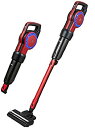 【中古】(未使用・未開封品)掃除機 アイリスオーヤマ キャニスティック スティッククリーナー 紙パック式 軽量 2WAY パワーヘッド レッド IC-CSP5-...