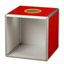 【中古】(未使用・未開封品)(FUPUONE) 抽選箱 抽せんボックス 大中小 投票箱 くじ引き 中が見える 3サイズ 中型 (25cm)