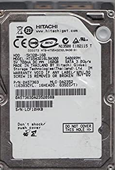 yÁzHTS543216L9A300 PN 0A57363 MLC DA2352 Hitachi 160GB SATA 2.5 Hard Drive [sAi]