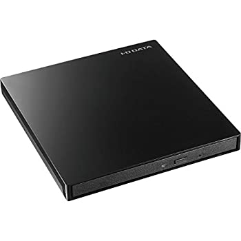 【中古】アイ・オー・データ機器 USB3.1 Gen1 Type-C対応 バスパワー駆動ポータブルDVDドライブピアノブラック DVRP-UT8C2K