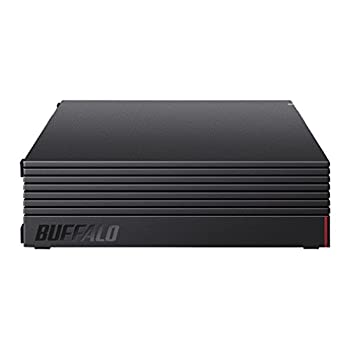 【中古】【限定】BUFFALO 外付けハードディスク 4TB テレビ録画/PC/PS4/4K対応 静音&コンパクト 日本製 故障予測 みまもり合図 HD-AD4U3