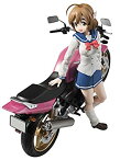 【中古】(未使用・未開封品)S.H.フィギュアーツばくおん!!佐倉羽音(制服)&CB400SUPERFOUR約135mmPVC&ABS製塗装済み可動フィギュア