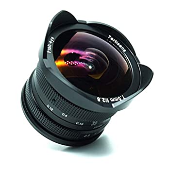 【中古】(非常に良い)7artisans 7.5mm F2.8 マニュアルレンズ 魚眼広角レンズII カメラ交換レズ 手動フォーカス ソニーE (APS-C) A5000 A5100 A6000 A6300 A6500 NEX- 【中古】(非常に良い)7artisans 7.5mm F2.8 マニュアルレンズ 魚眼広角レンズII カメラ交換レズ 手動フォーカス ソニーE (APS-C) A5000 A5100 A6000 A6300 A6500 NEX-