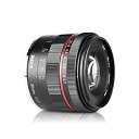 【中古】(非常に良い)Meike MK 50 mm f/1.7 Full Frame Aperture Manual Focus Lens for Fujifilm Mirrorless Cameras X-T1 X-T2 X-Pro1 X-Pro2 X-M1 X-T10 X-A1 X-A2