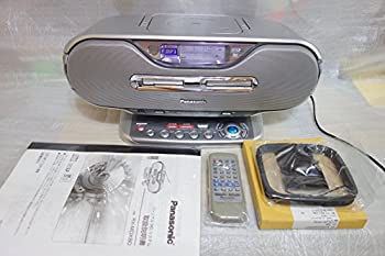 【中古】Panasonic パナソニック　RX-MDX80-S　シルバー　パーソナルMDシステム　（CD/MDデッキ）（ラジカセ形状タイプ）
