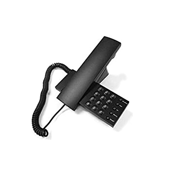 【中古】Halte（アルテ）デザインテレフォン 02 ブラック TGX-02BK