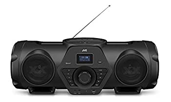 (非常に良い)JVC RV-NB250BT XXシリーズ BluetoothR搭載オールインワンCDシステム ツインウーファー・ハイパワーアンプ搭載 重低音サウンド ブラック