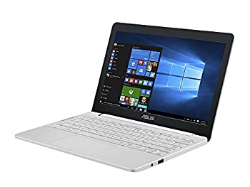 【中古】ASUS VivoBook E203NA ノートPC(パールホワイト/11.6”(1366x768)/N3350/2.4GHz/2MB/4G/64G EMMC/802.11ac/BT4.1/Win10 Home 64B) 1