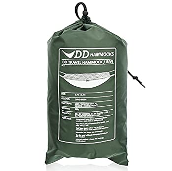 【中古】【スコットランド発】DD Travel Hammock/Bivi ダブルレイヤードDDトラベルハンモック/ビビ Olive green [並行輸入品]