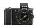 【中古】Nikon ミラーレス一眼 Nikon 1 V2 レンズキット 1 NIKKOR VR 10-30mm f/3.5-5.6付属 ブラック N1V2HLK...