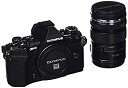 【中古】(非常に良い)OLYMPUS ミラーレス一眼 OM-D E-M5 MarkII 12-50mm EZレンズキットブラック E-M5 MarkII 12-50mm EZ LK BLK E-M5M..