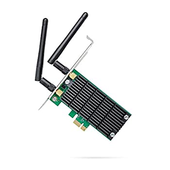 【中古】TP-Link WiFi 無線LAN アダプター AC1200 11ac PCI-Express 867 + 300Mbps ビームフォーミング対応 Archer T4E