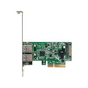 【中古】玄人志向 ASMedia社製 ASM3142搭載 USB3.1 TypeA インターフェース(PCI-Express x4接続) USB3.1A-P2-...
