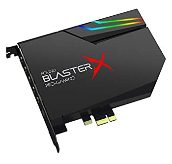 【中古】クリエイティブ・メディア Sound BlasterX AE-5 Plus Dolby Digital Live/DTS Connect SBX-AE5P-BK