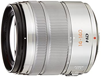 【中古】パナソニック 標準ズームレンズ マイクロフォーサーズ用 ルミックス G VARIO 14-140mm/F3.5-5.6 ASPH./POWER O.I.S. シルバー H-FS14140-S