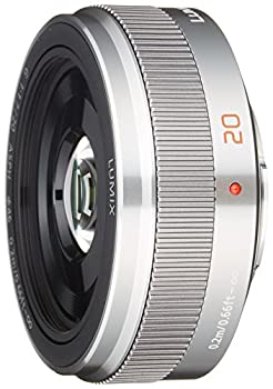【中古】パナソニック 単焦点レンズ マイクロフォーサーズ用 ルミックス G 20mm/F1.7 II ASPH. シルバー H-H020A-S