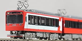 (非常に良い)Nゲージ NT134 箱根登山鉄道2000形 グレッシャー・エクスプレス塗装 (3両セット)