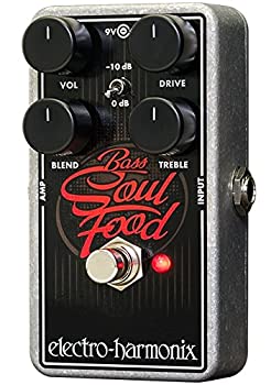 【中古】(未使用 未開封品)electro-harmonix エレクトロハーモニクス ベースエフェクター オーバードライブ Bass Soul Food Overdrive 【国内正規品】