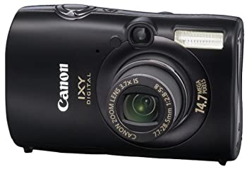 【中古】(非常に良い)Canon デジタルカメラ IXY DIGITAL (イクシ) 3000 IS ブラック IXYD3000IS(BK)