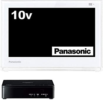 【中古】パナソニック 10V型 液晶 テレビ プライベート・ビエラ UN-10E6-W 2017年モデル
