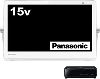 【中古】(非常に良い)パナソニック 15V型 ポータブル 液晶テレビ インターネット動画対応 プライベート・ビエラ 防水タイプ ホワイト UN-15CN9-W