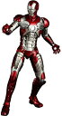 【中古】ムービー・マスターピース アイアンマン2 1/6スケール可動フィギュア アイアンマン・マーク5 全高約30cm (Hot Toys)