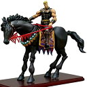 【中古】北斗の拳 バイオレンス アクションフィギュアデラックス 世紀末覇者拳王 ラオウ／黒王号 海洋堂(KAIYODO)