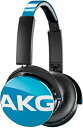 【中古】AKG Y50 ヘッドホン 密閉型/オンイヤー ティールブルー Y50TEL 【国内正規品】