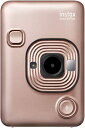 【中古】(非常に良い)FUJIFILM チェキ インスタントカメラ/スマホプリンター instax mini LiPlay ブラッシュゴールド INS MINI...