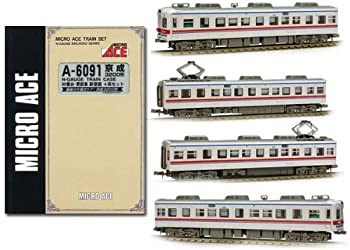 【中古】マイクロエース Nゲージ 京成電鉄3200形 3290番台 新塗装 4両セット A6091 鉄道模型 電車