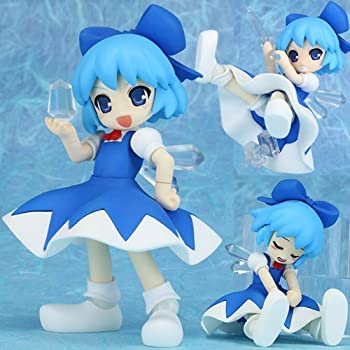 【中古】東方プロジェクト まめしき 07 チルノ 約10cm PVC完成品アクションフィギュア リキッドストーン