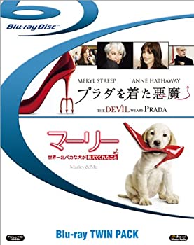 【中古】「プラダを着た悪魔」＋「マーリー 世界一おバカな犬が教えてくれたこと」（初回生産限定） [Blu-ray]