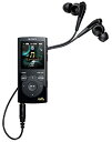 【中古】(非常に良い)SONY ウォークマン Eシリーズ 2GB ブラック NW-E062/B