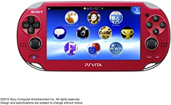 【中古】PlayStationVita 3G/Wi-Fiモデル コズミック・レッド 限定版 (PCH-1100 AB03)