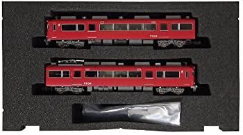 【中古】Greenmax Nゲージ 4334 名鉄7700系 (妻面窓付き) 増結2両編成セット (動力無し) (塗装済完成品)