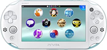 【中古】PlayStation Vita Wi-Fiモデル ライトブルー/ホワイト (PCH-2000ZA14)【メーカー生産終了】