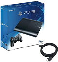【中古】(非常に良い)PlayStation3 チャコール・ブラック 500GB (CECH4300C) 特典アンサー PS3用 HDMIケーブル2.0M付