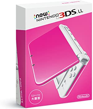 【中古】Newニンテンドー3DS LL ピンク×ホワイト【メーカー生産終了】