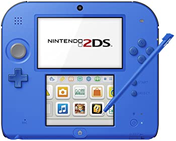 【中古】ニンテンドー2DS ブルー 3DSのソフトが遊べる