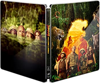【中古】ジュマンジ/ウェルカム・トゥ・ジャングル ブルーレイ スチールブック仕様 (初回生産限定) [Steelbook] [Blu-ray] ドウェイン・ジョンソン, ケヴ