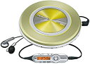 【中古】(非常に良い)Panasonic D‐SOUND ポータブルCDプレーヤー イエロー SL-CT520-Y
