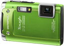 【中古】OLYMPUS 防水デジタルカメラ TOUGH TG-615 グリーン 5m防水 1.5m対落下衝撃 -10度耐低温 1400万画素 3Dフォト機能 Eye-Fiカード対応 TG-615 GRN